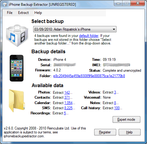 iphone extractor for windows